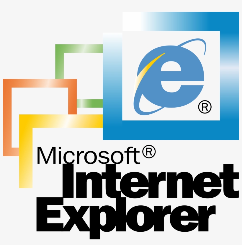 Microsoft Internet Explorer Logo - Microsoft Internet Explorer Old Logo, transparent png #9046045