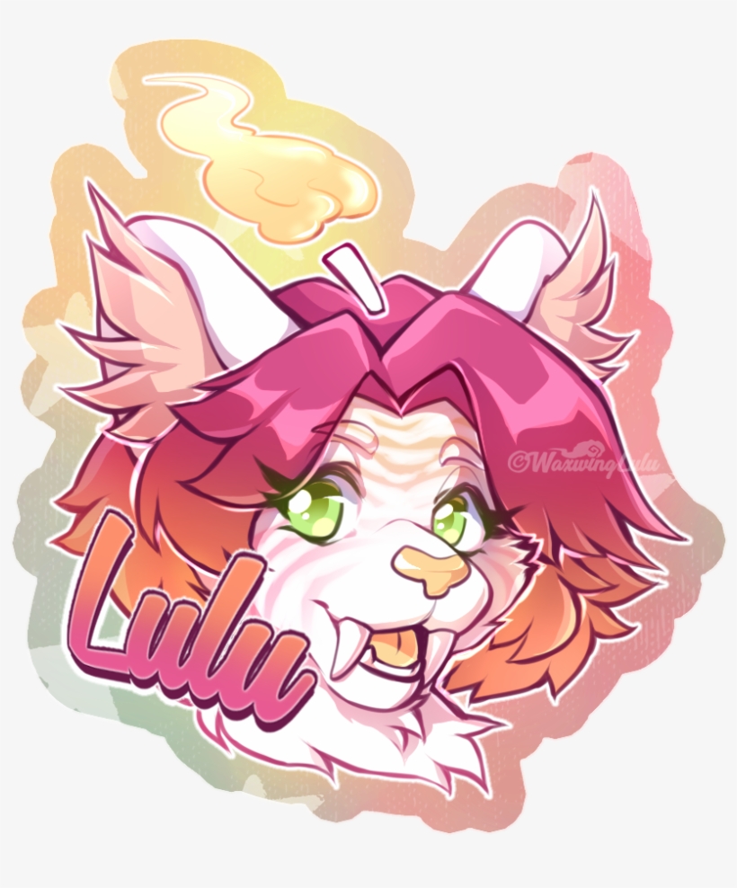Lulu Badge - Cartoon, transparent png #9046194