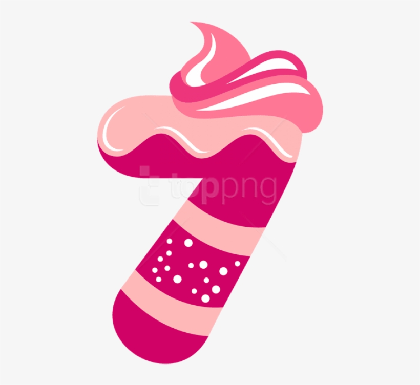 Free Png Sweet Number Seven Png Images Transparent - Number Seven Png, transparent png #9046787