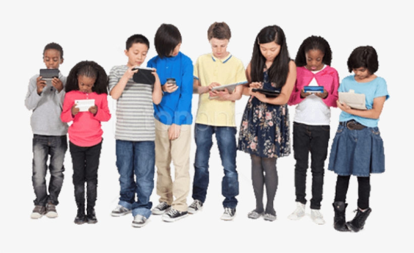 Free Png Group Of Kids Png Png Image With Transparent - Cyber Crime Against Children, transparent png #9046921