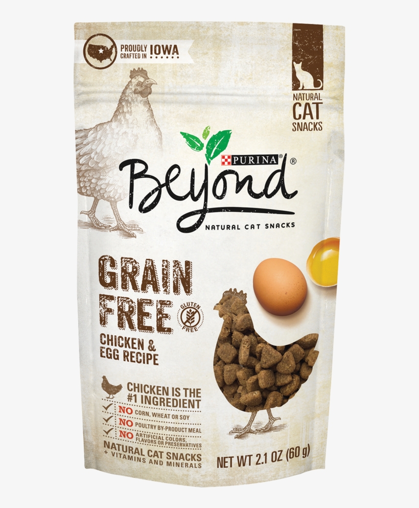 Beyond® Grain Free Chicken & Egg Recipe Cat Treats - Ingredientes De La Purina De Pollos, transparent png #9047553