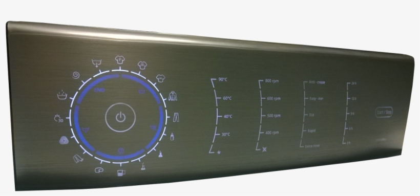 Terasel Workshop Presents Touchskin 3d Control Panel - Panel Washing Machine Interface, transparent png #9047691