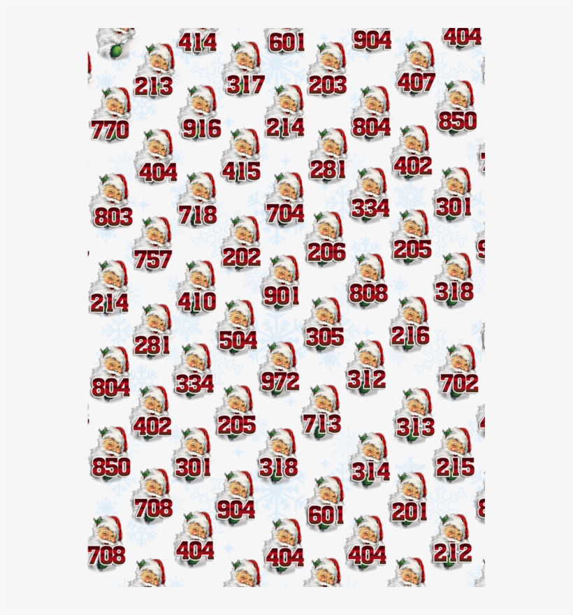 I Got Hos In Different Area Codes Santa Christmas Funny, transparent png #9047727