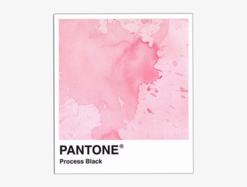 Pantone Polaroid Png Pink Splash Sticker - Poster, transparent png #9048582