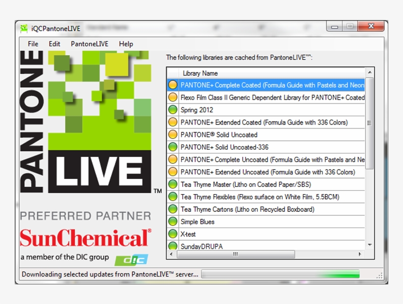 With Color Iqc And Pantonelive Printers Ensure That - Pantonelive, transparent png #9048622