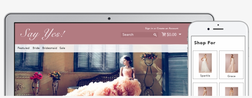 Sell Wedding Dresses Online - Wedding, transparent png #9049269