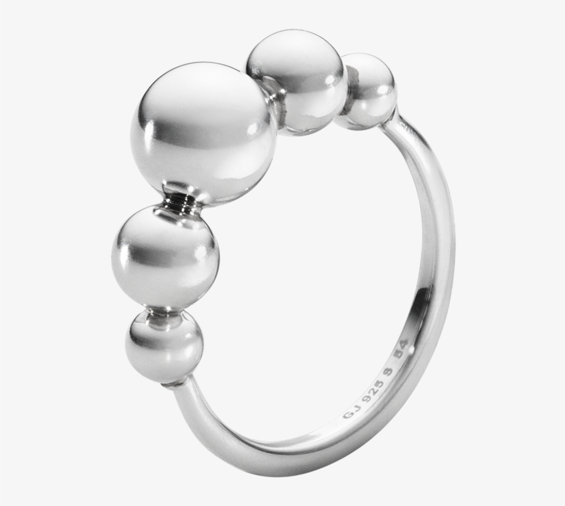 Georg Jensen Moonlight Grapes Sterling Silver Ring - Georg Jensen Ring, transparent png #9049612