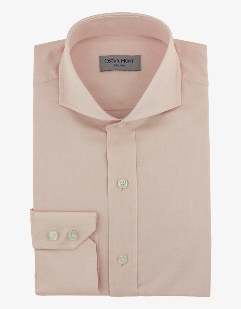 Pale Pink Shirt - Button, transparent png #9050309