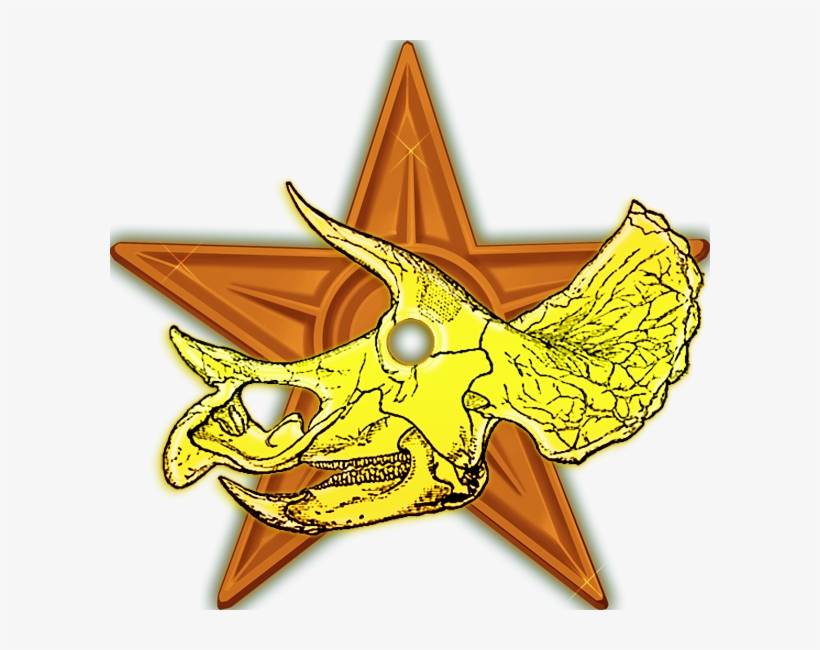 Wiki-dino - Triceratops Skeleton, transparent png #9050623