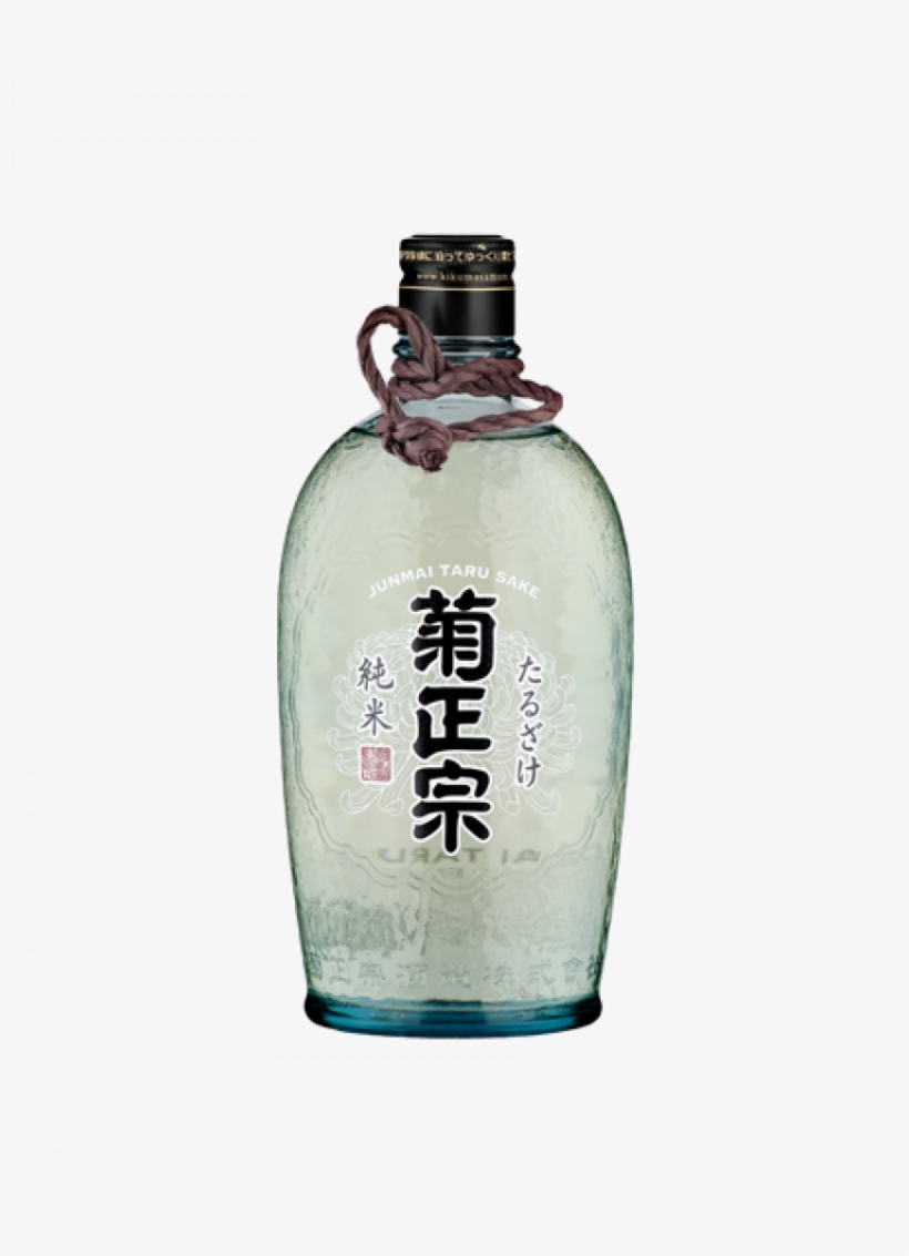 Kiku Masamune Taru Sake - Glass Bottle, transparent png #9050766