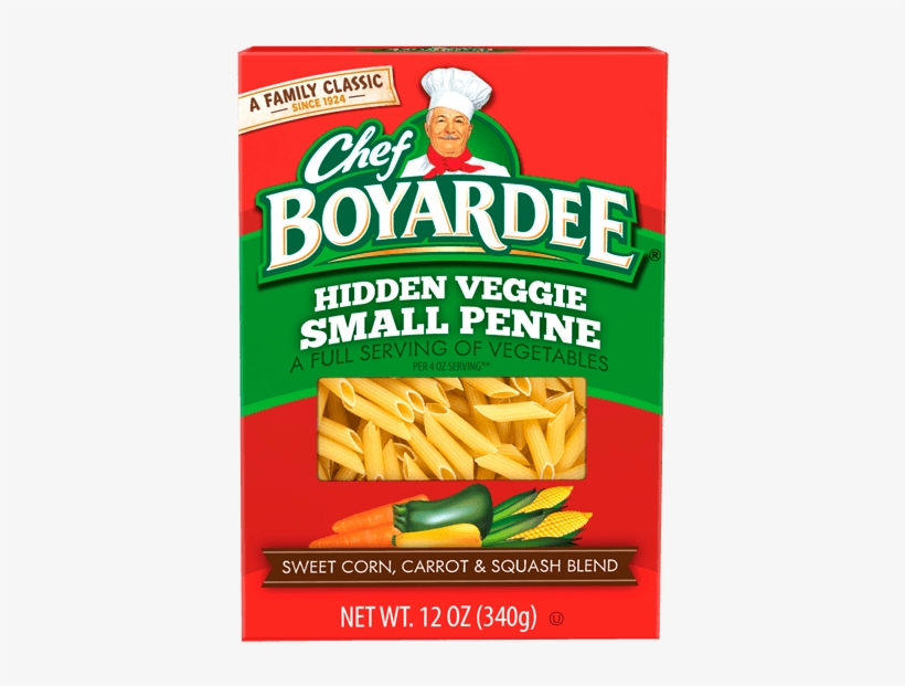 406750 04148 Chef Boyardee Hidden Veggie Small Penne - Penne, transparent png #9050771