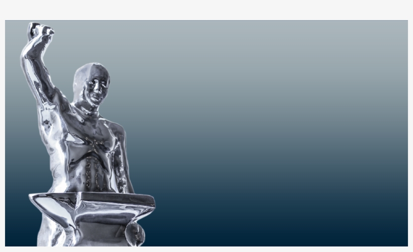 Cch Marketing Dedicates Prestigious Silver Anvil Award - Statue, transparent png #9051102