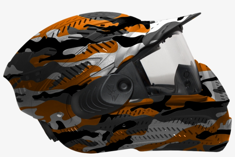 Fusion Napalm Tiger Full - Motorcycle Helmet, transparent png #9051294