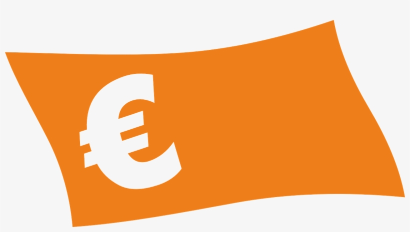 Ticket Euro Money - Euro, transparent png #9051470
