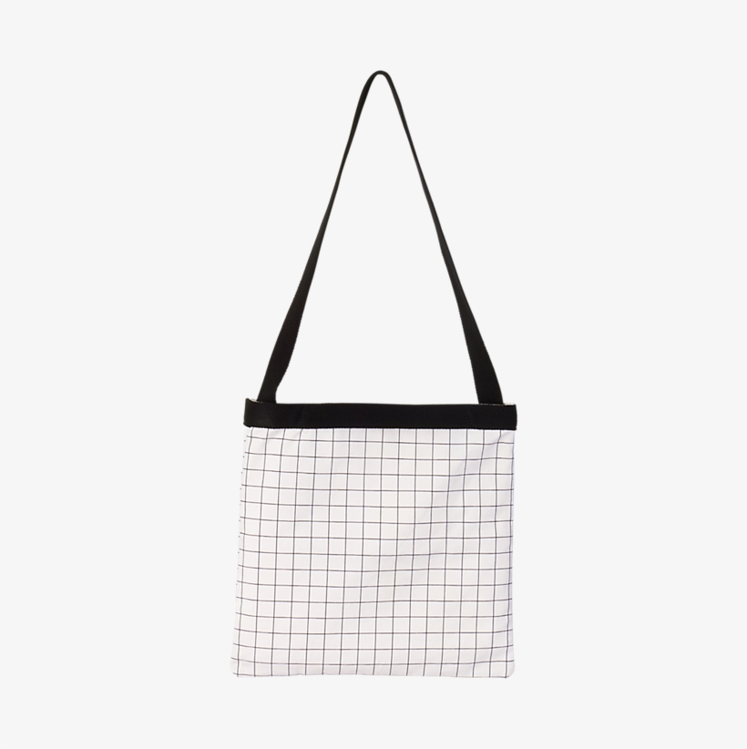 Three-way Tote In Windowpane - Shoulder Bag, transparent png #9052165