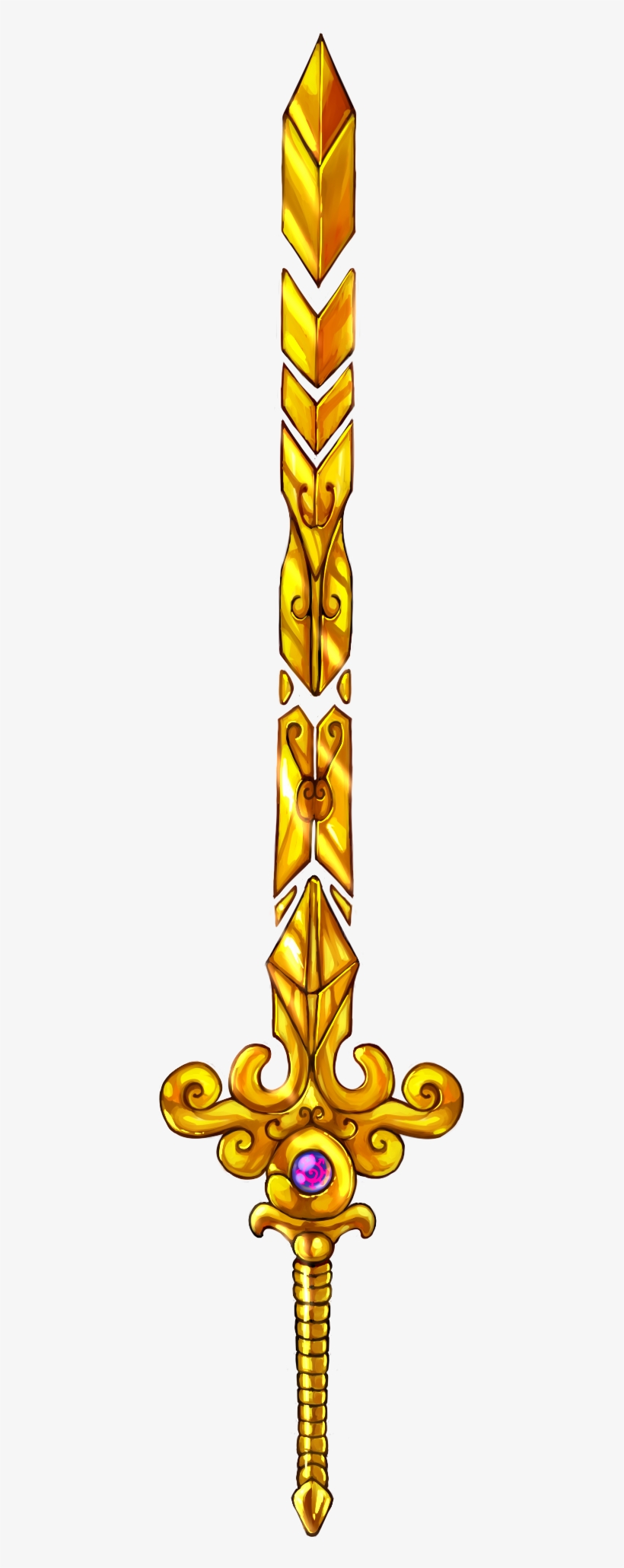 Golden Chaos - Stained Glass, transparent png #9052549