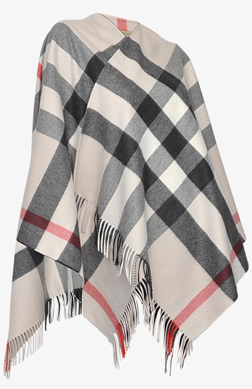 Cashmere Burberry Wool Scarf Cape Free Photo Png Clipart - Stole, transparent png #9052814