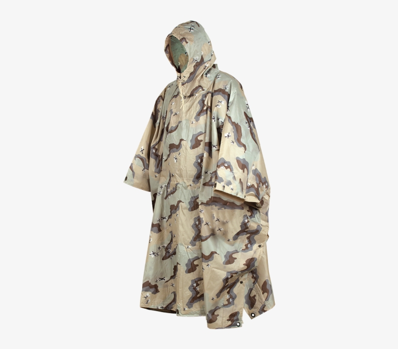 08 1128999999 South American Camo Poncho Main - Poncho, transparent png #9052860