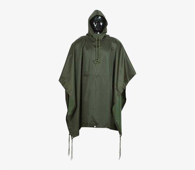 20 6936000000 Mil Spec Rubberized Heavy Duty Poncho - Cape, transparent png #9053046