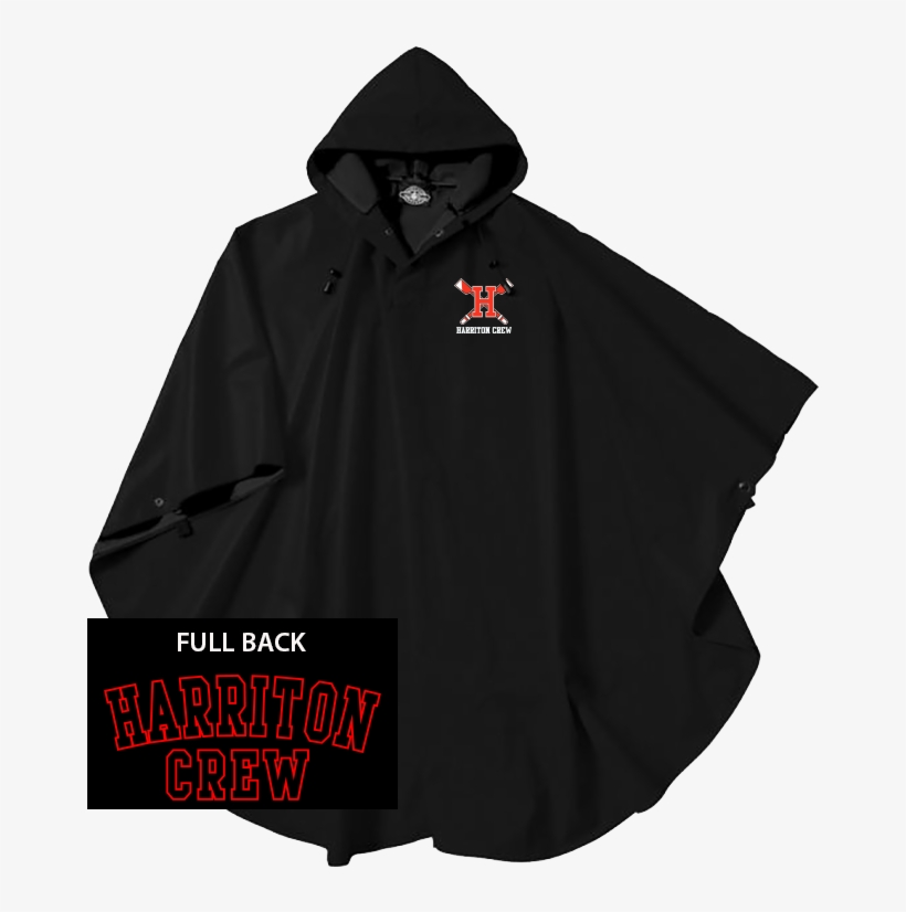 Harriton Crew Waterproof Poncho - Αδιαβροχο Ποντσο, transparent png #9053072