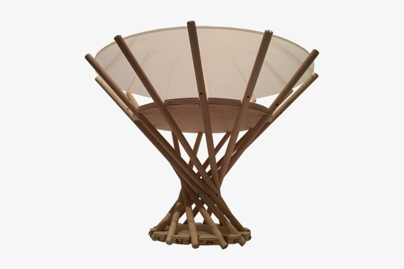 I Constructed This Prototype With Plywood, Wooden Dowels, - Coffee Table, transparent png #9053129
