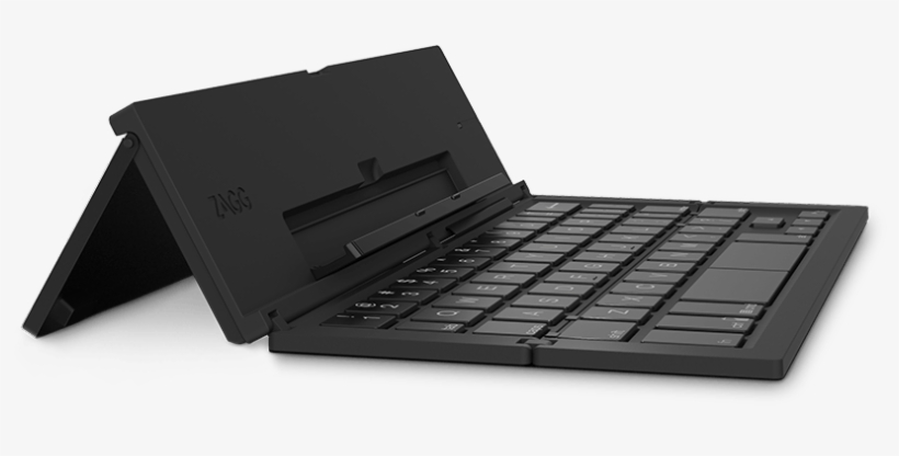Pocket Keyboard - 3/4ths - Zagg Foldable Keyboard, transparent png #9053330