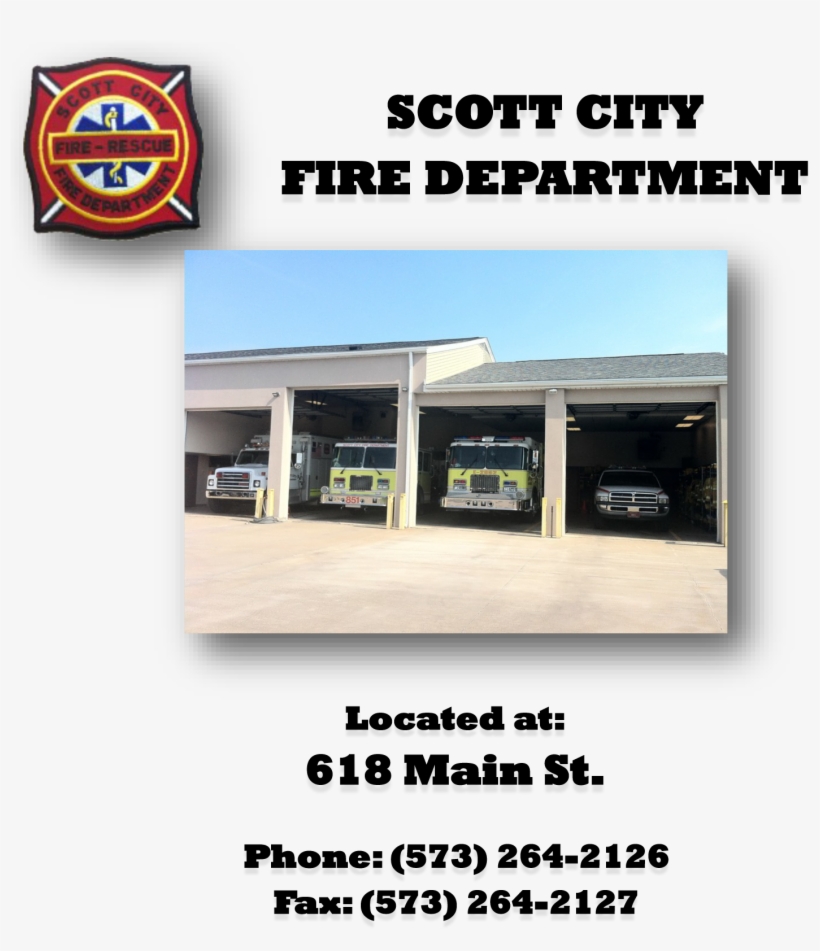 Scott City Fire Department Logo, transparent png #9053901