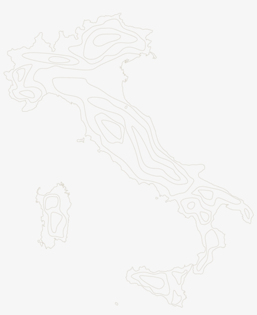 Map Of Italy - Sketch, transparent png #9054362