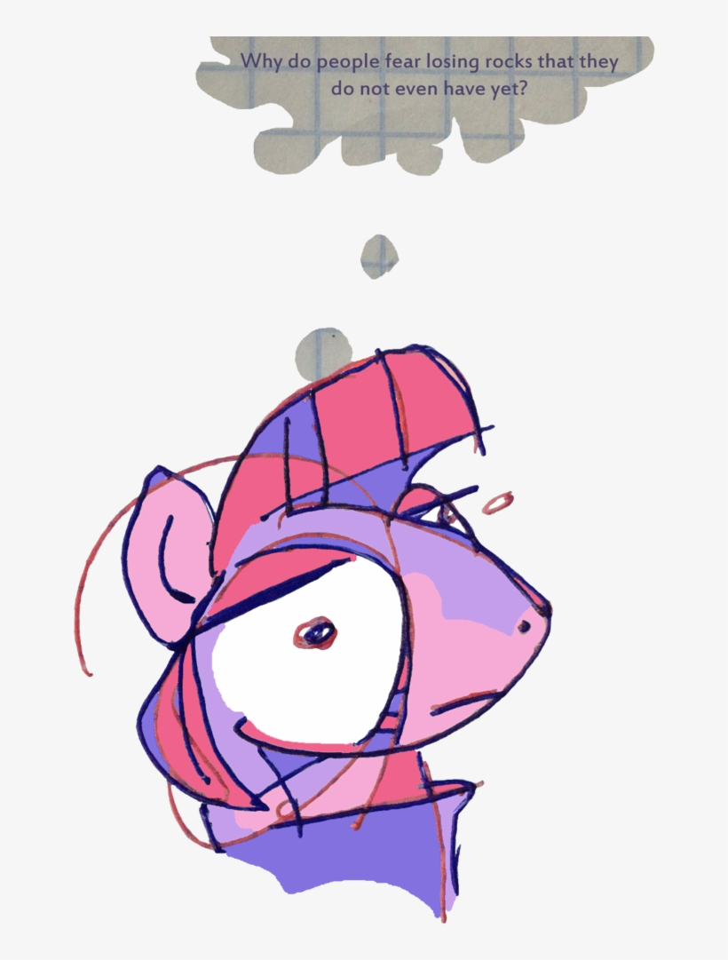 Grinwild, Deep, Maud Pie, Safe, Solo, Text, Thought - Cartoon, transparent png #9054395