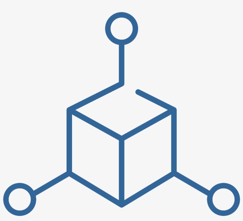 Scatter 3d - Isometric Cube Vector, transparent png #9054470