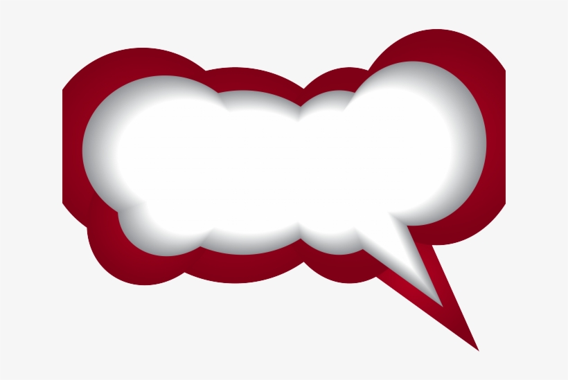 Speech Bubble Clipart Chat - Clip Art Speech Bubble Png, transparent png #9054706