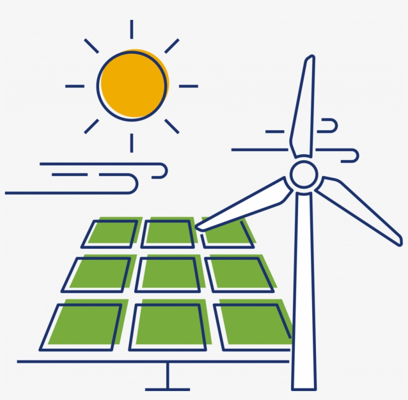 Icon Alt Energy - Wind Turbine, transparent png #9055079