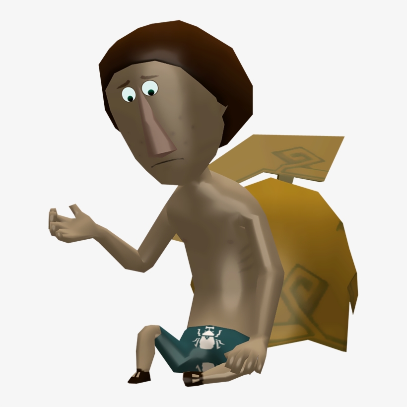 Beedle Figurine - Terry Zelda Wind Waker, transparent png #9055593