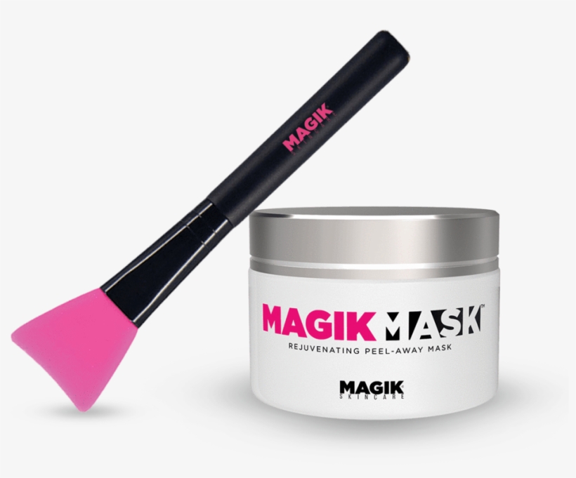 Magikmask™ Peel-away Facial Charcoal Black Mask - Cosmetics, transparent png #9055801