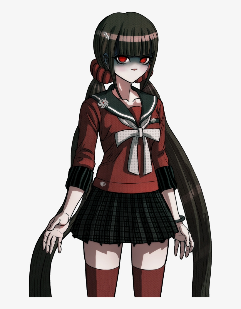 Memedanganronpa Characters But Without Their Nose And - Danganronpa V3 Tenko Sprites, transparent png #9055876