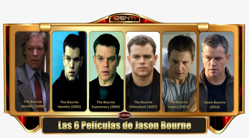 - El Password Es Siempre El Mismo Que Uso En Todos - Peliculas De Jason Bourne, transparent png #9056095