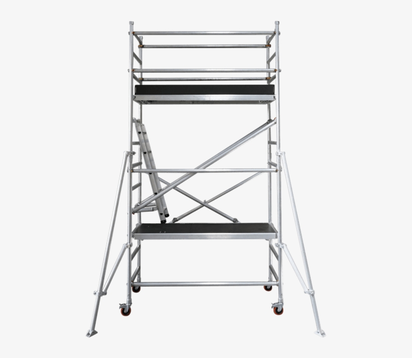 Aluminium Mobile Scaffold 3m - Shelf, transparent png #9056232