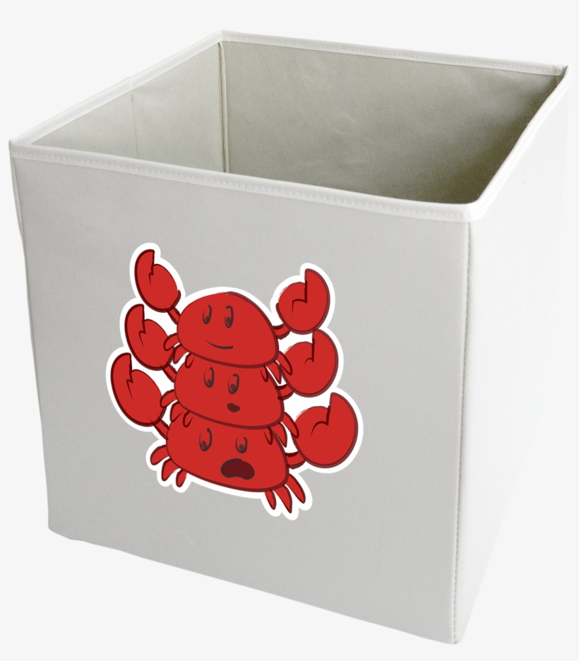 Stacked Crab Storage Bin Stacked Crab Storage Bin - Box, transparent png #9056236