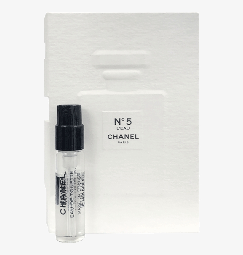 Chanel Chanel Perfume Counter Test Tube No - Calligraphy, transparent png #9056379