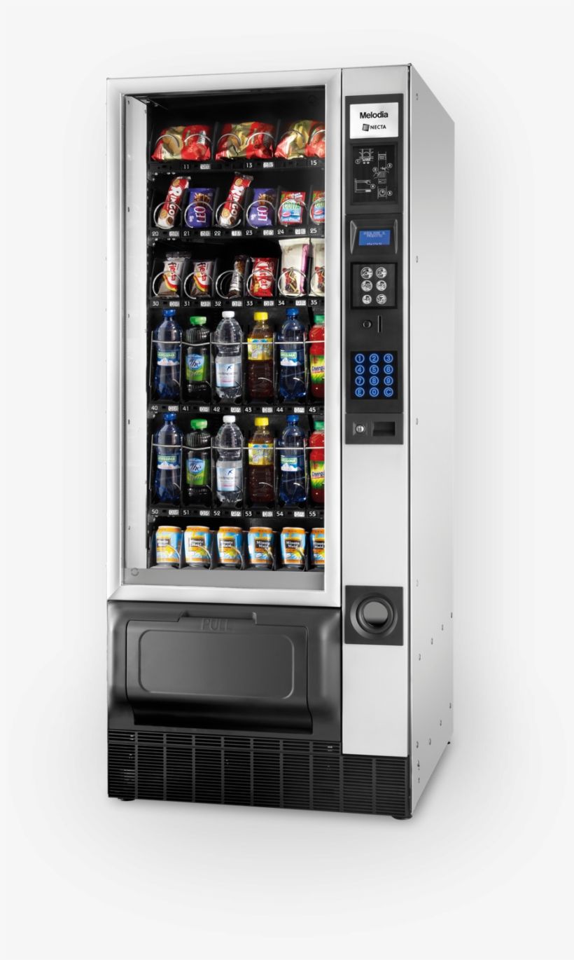 Particularly Suited To Locations Where Space Is Limited, - Melodia Vending Machine, transparent png #9056819