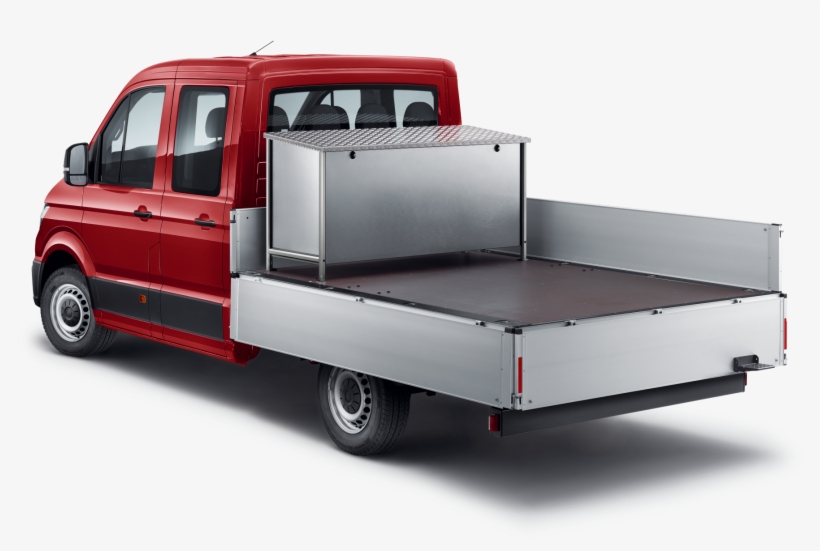 Crafter Chassis Cabina - Vw Crafter Pritsche Maße, transparent png #9056903