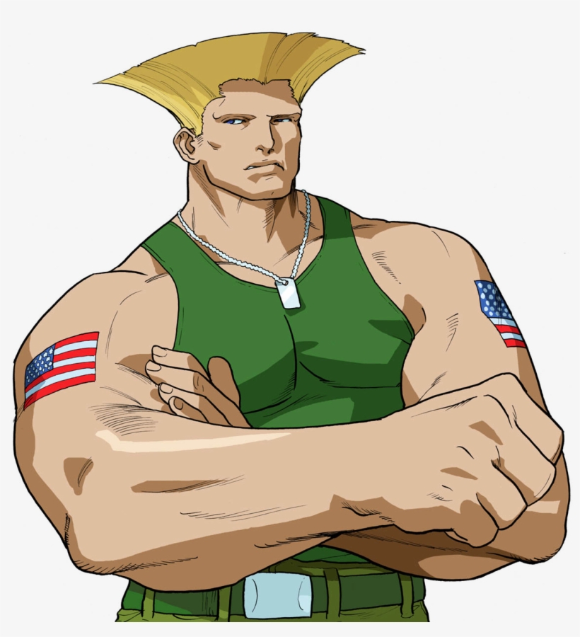Guile Photo Guile Alpha3 Fixed - Street Fighter Game Character, transparent png #9056987