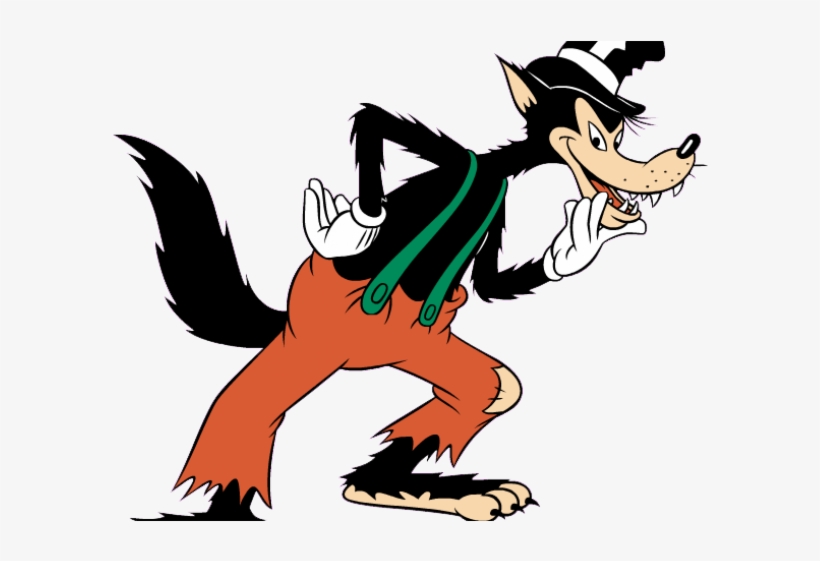Gray Wolf Clipart Guile - Wolf In The Three Little Pigs, transparent png #9056991