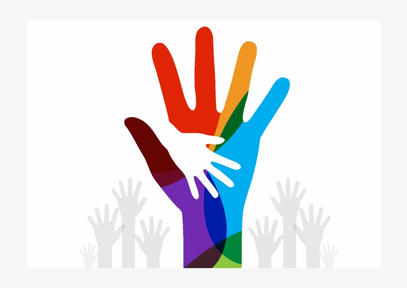 Hand In Hand Graphic - Refugee, transparent png #9057197