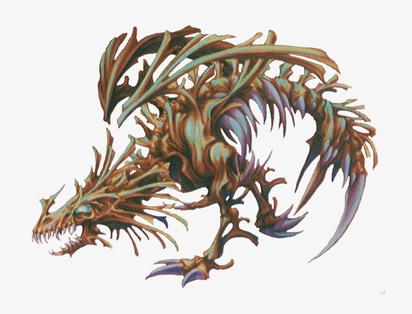 Jajara - Legend Of Mana Bone Dragon, transparent png #9057351