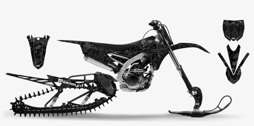 Options - 2014 Yz250f Black Plastics, transparent png #9057452