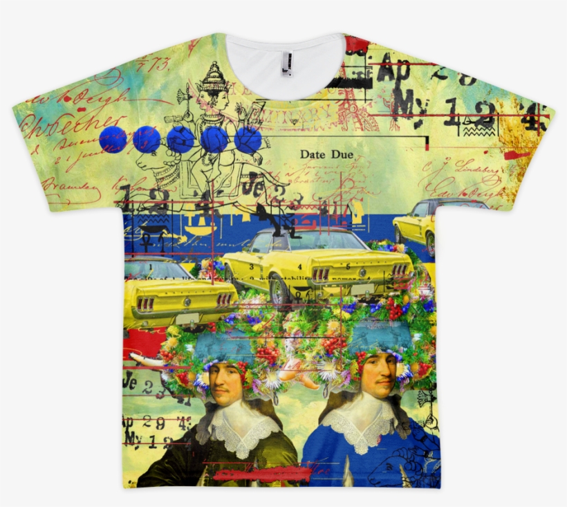 American Apparel White Flat Front Mockup - Portret Van Henrick Hooft, transparent png #9057756