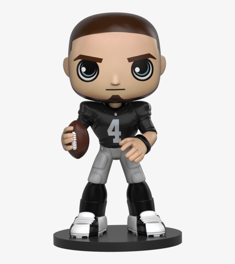 Wobblers - Nfl - Derek Carr - Funko Wobbler Tom Brady, transparent png #9058726