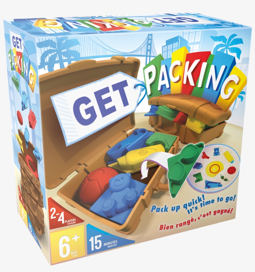 Get Packing 3d - Get Packing Board Game, transparent png #9059499