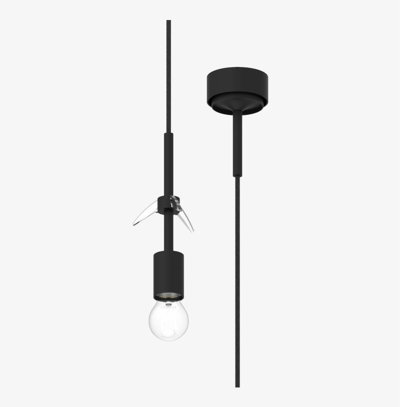 Bergamo Chrome/black - - Ceiling Fixture, transparent png #9059899